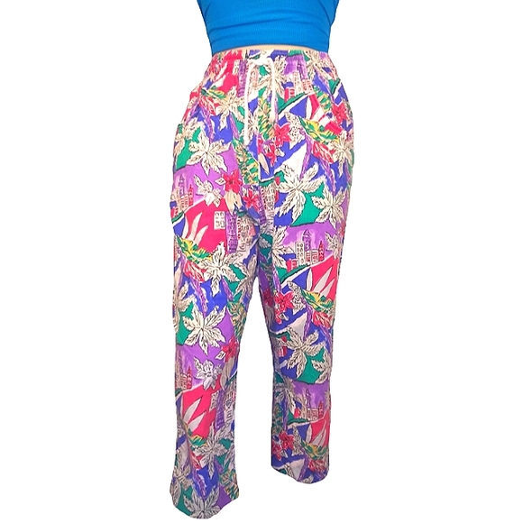 Hand Crafted Pants - Vintage Super Fun Ankle Trousers